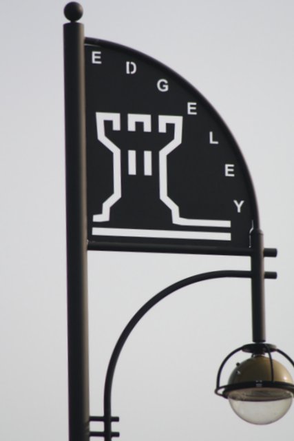image Edgeley street sign